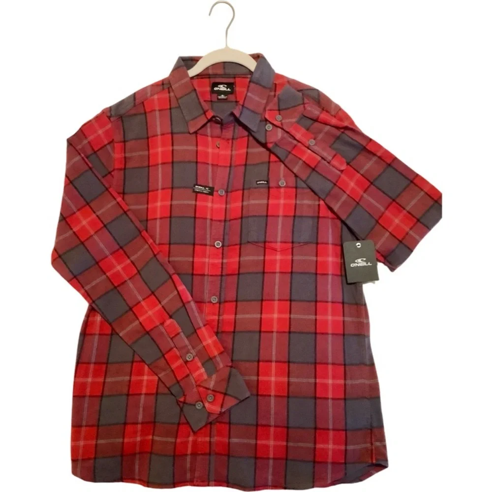 NWT O'NEILL REDMOND CLASSIC STRETCH FLANNEL